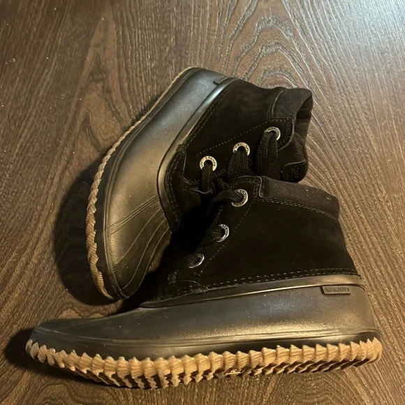 Sperry Top Sider Suede Rubber Duck Boots - Picture 5 of 9